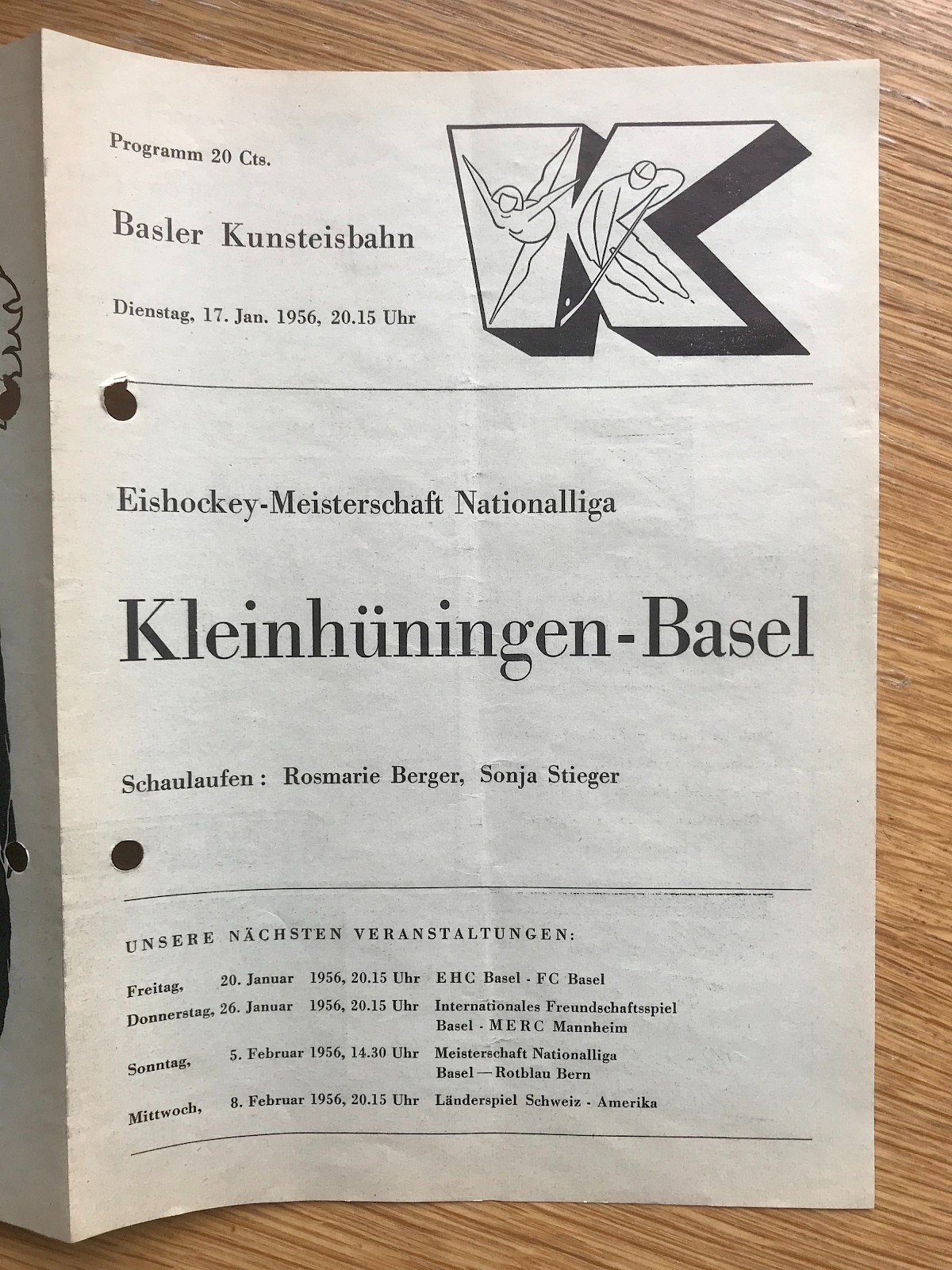 EHC Kleinhüningen - EHC Basel 1956