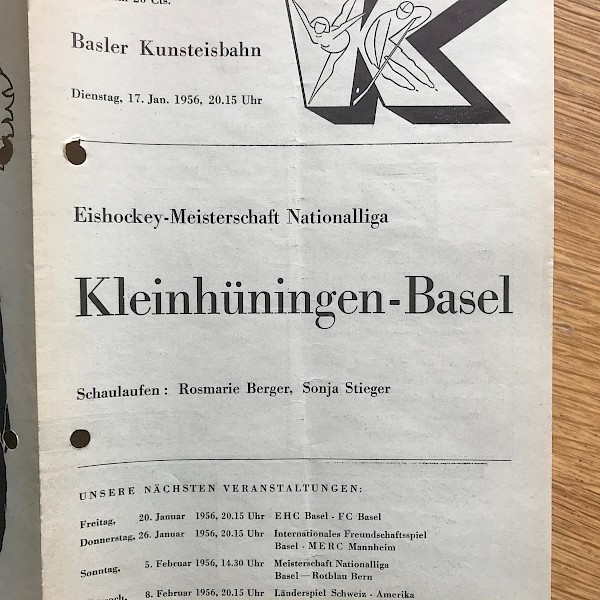 EHC Kleinhüningen - EHC Basel 1956
