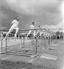 Fête fédérale de la gymnastique à Aarau en 1932